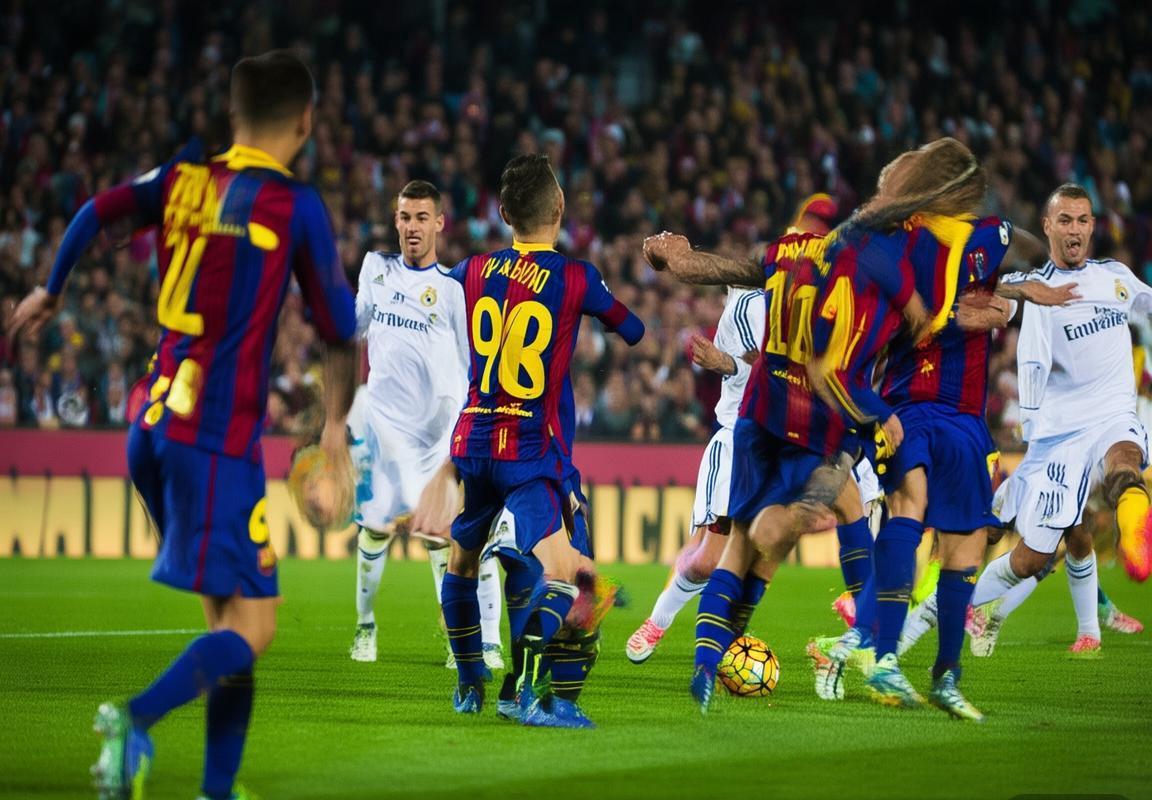 巴萨VS皇马巅峰对决：首发阵容解析与战术对决揭秘(图2)